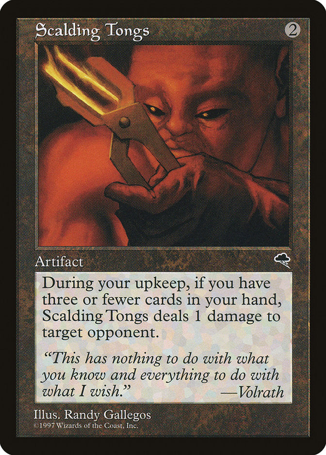 Scalding Tongs [Tempest] | Card Citadel