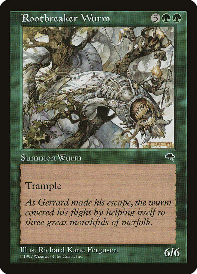 Rootbreaker Wurm [Tempest] | Card Citadel