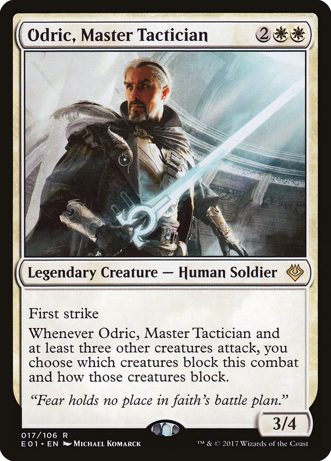 Odric, Master Tactician [Archenemy: Nicol Bolas] | Card Citadel