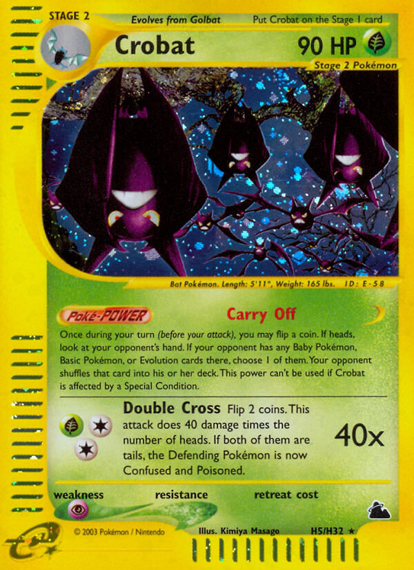 Crobat (H5/H32) [Skyridge] | Card Citadel