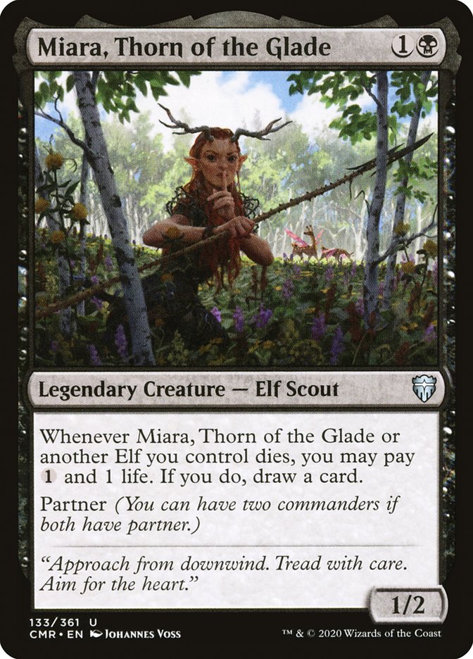 Miara, Thorn of the Glade [Commander Legends] | Card Citadel