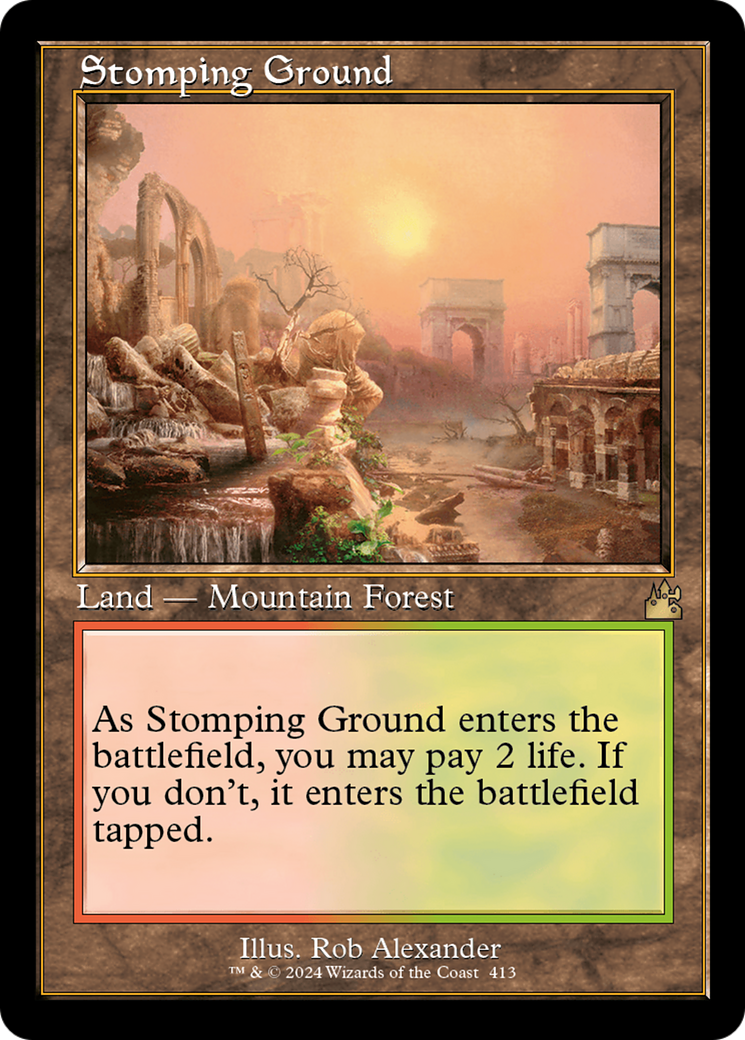 Stomping Ground (Retro) [Ravnica Remastered] | Card Citadel