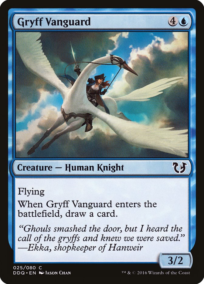 Gryff Vanguard [Duel Decks: Blessed vs. Cursed] | Card Citadel