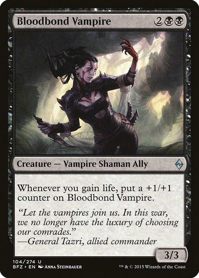 Bloodbond Vampire [Battle for Zendikar] | Card Citadel