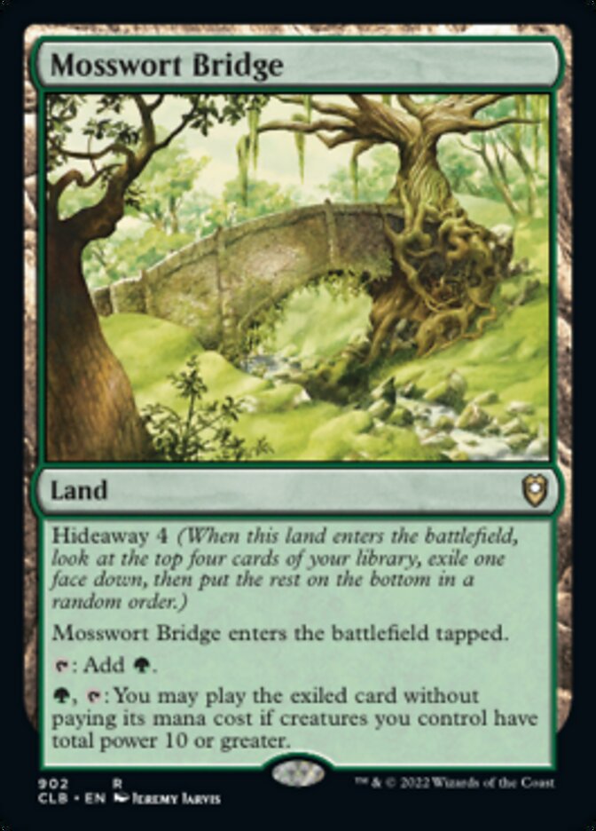 Mosswort Bridge [Commander Legends: Battle for Baldur's Gate] | Card Citadel