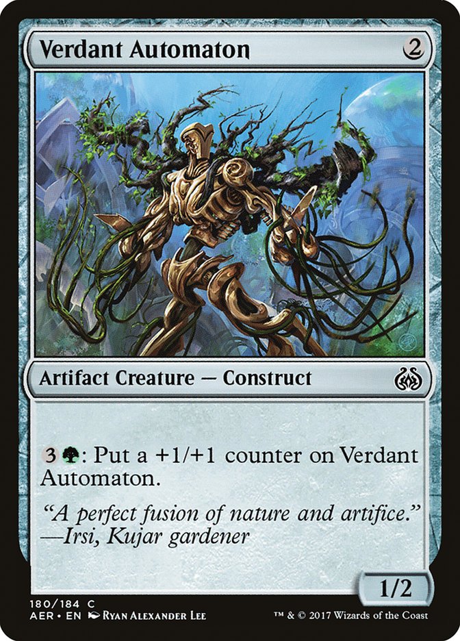 Verdant Automaton [Aether Revolt] | Card Citadel