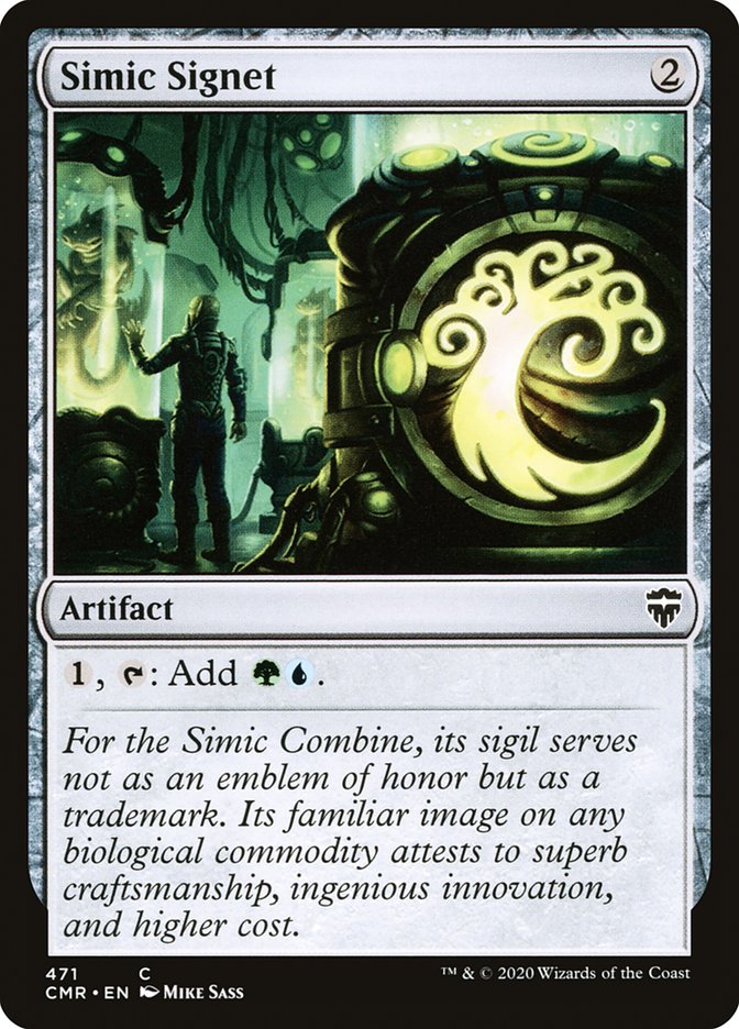 Simic Signet [Commander Legends] | Card Citadel