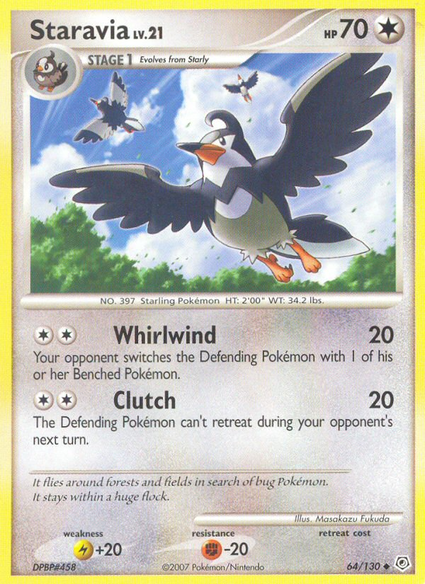 Staravia (64/130) [Diamond & Pearl: Base Set] | Card Citadel