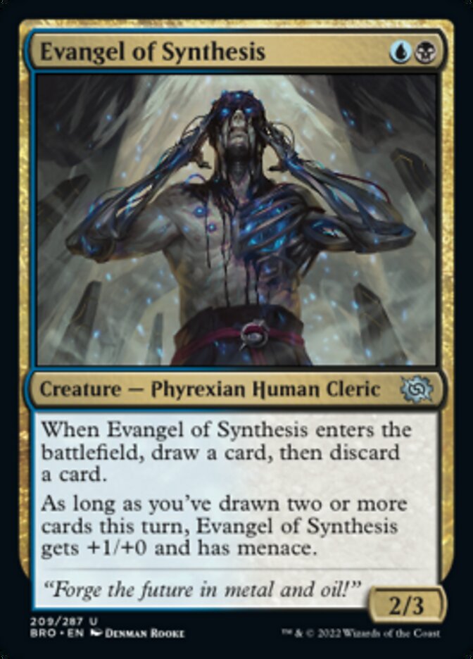 Evangel of Synthesis [The Brothers' War] | Card Citadel