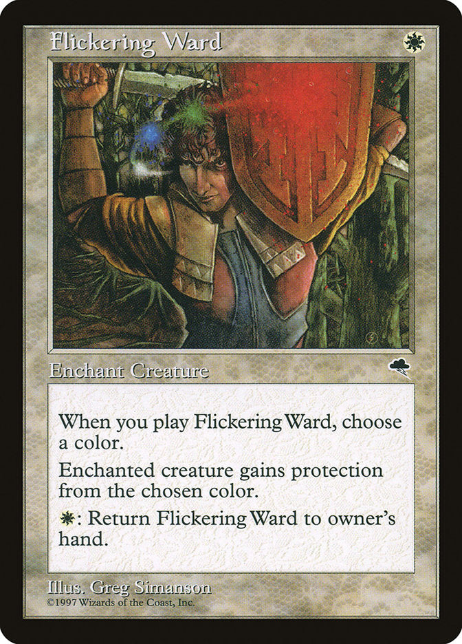 Flickering Ward [Tempest] | Card Citadel