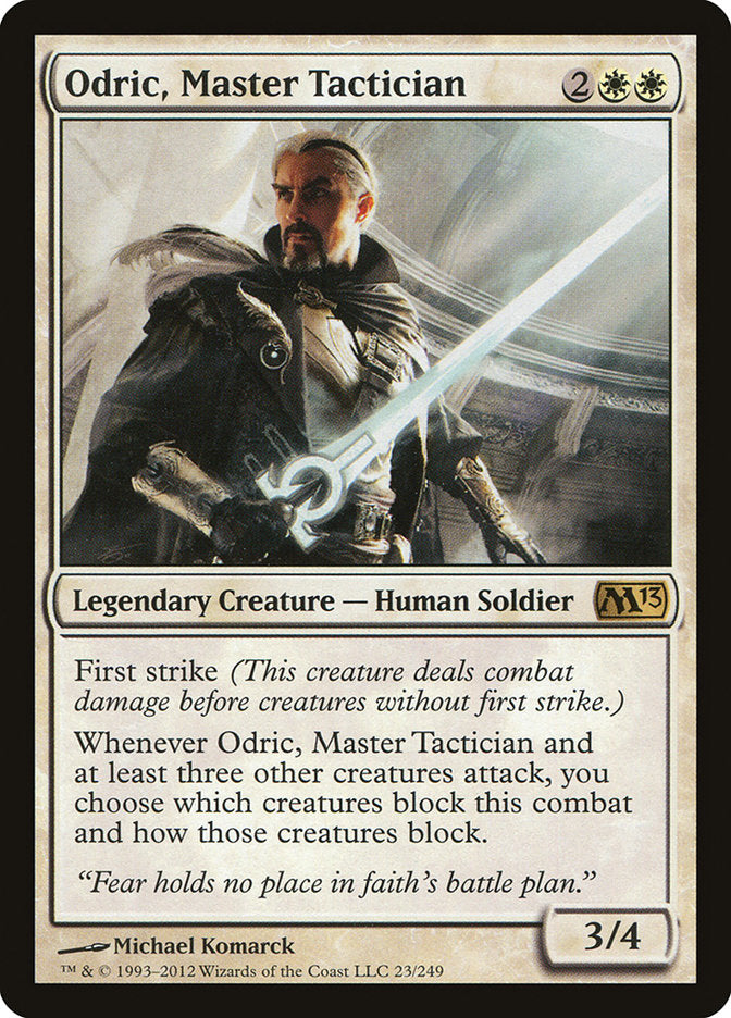 Odric, Master Tactician [Magic 2013] | Card Citadel