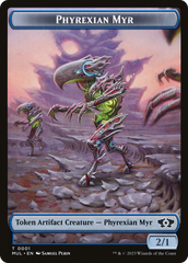 Phyrexian Myr // Phyrexian Hydra (11) Double-Sided Token [March of the Machine Tokens] | Card Citadel