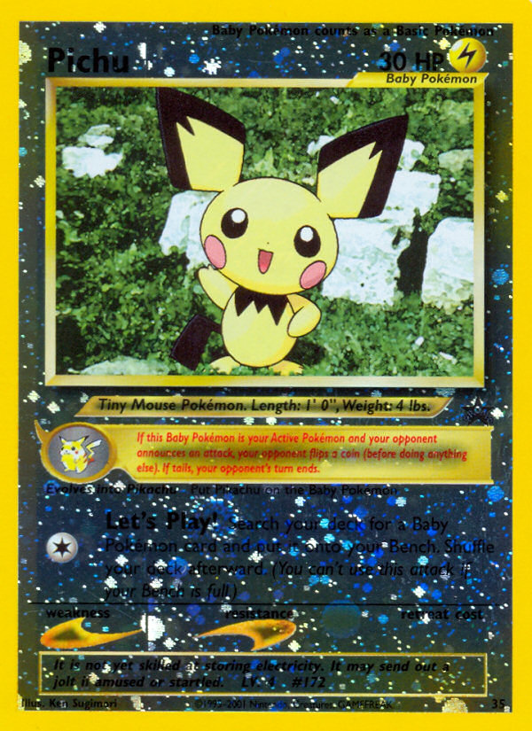 Pichu (35) [Wizards of the Coast: Black Star Promos] | Card Citadel