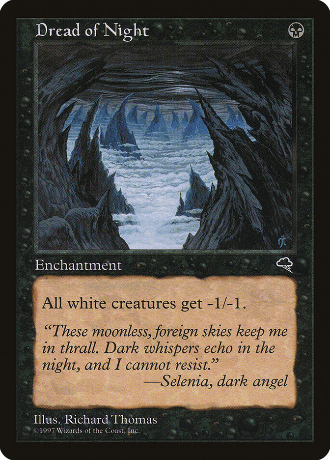 Dread of Night [Tempest] | Card Citadel