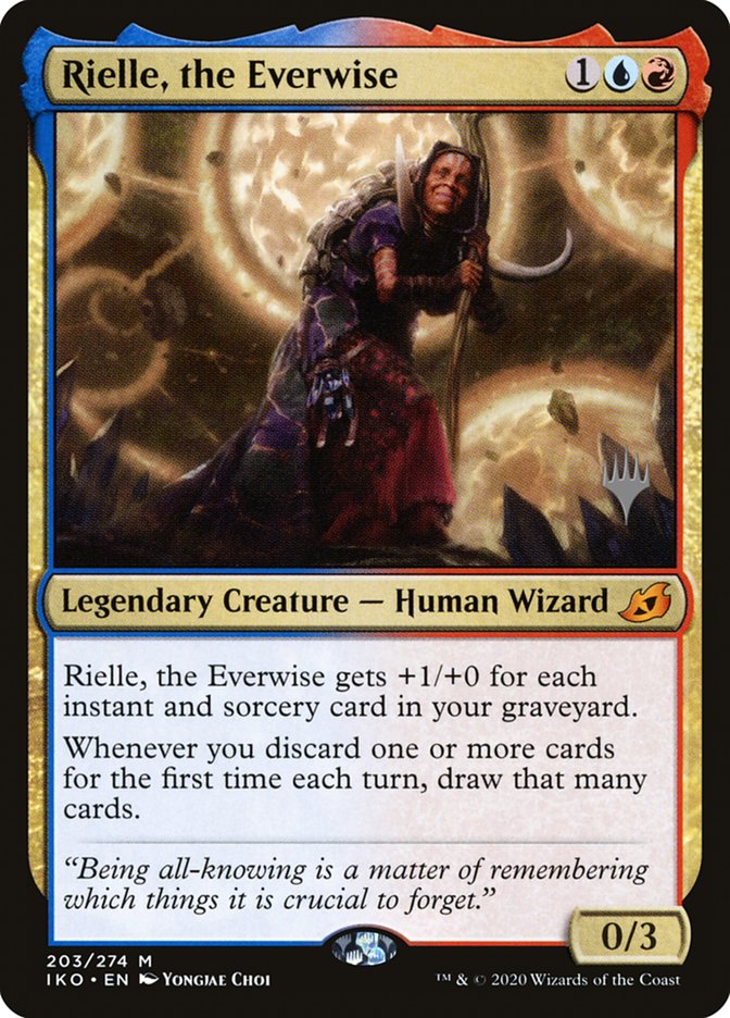 Rielle, the Everwise (Promo Pack) [Ikoria: Lair of Behemoths Promos] | Card Citadel