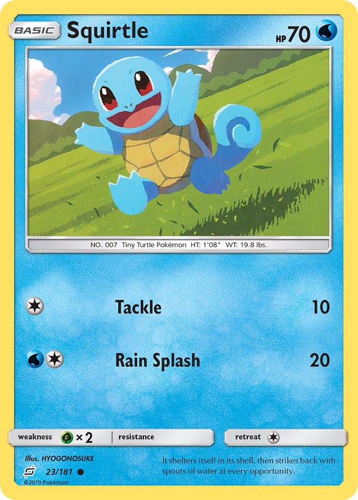 Squirtle (23/181) [Sun & Moon: Team Up] | Card Citadel