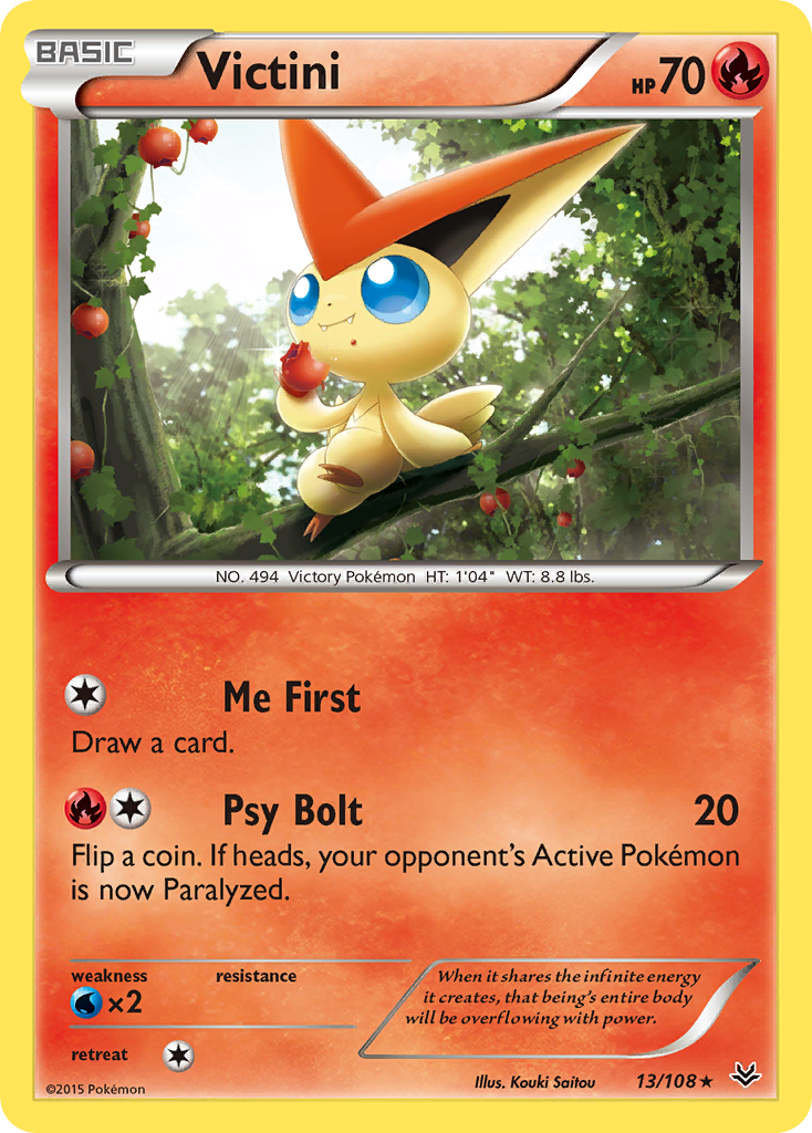 Victini (13/108) [XY: Roaring Skies] | Card Citadel
