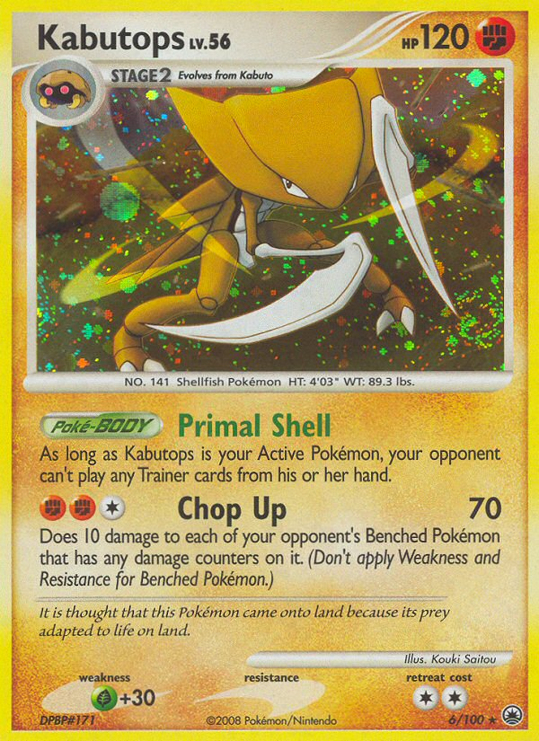 Kabutops (6/100) [Diamond & Pearl: Majestic Dawn] | Card Citadel