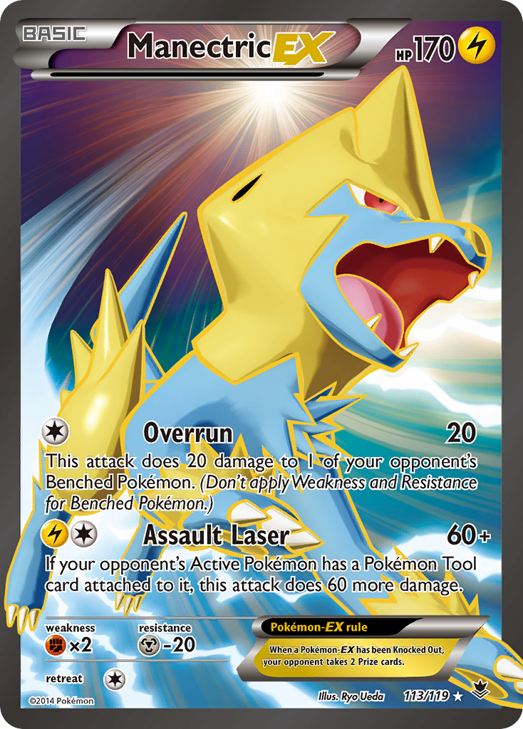 Manectric EX (113/119) [XY: Phantom Forces] | Card Citadel