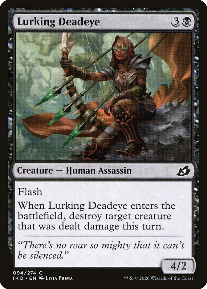 Lurking Deadeye [Ikoria: Lair of Behemoths] | Card Citadel