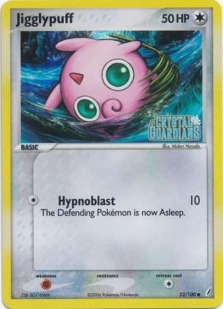 Jigglypuff (53/100) (Stamped) [EX: Crystal Guardians] | Card Citadel