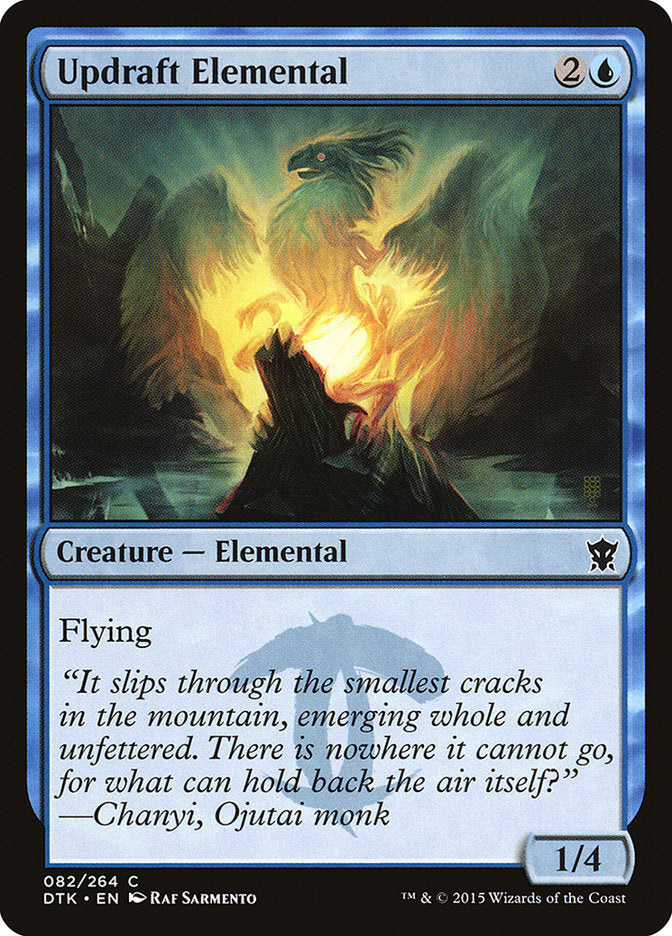 Updraft Elemental [Dragons of Tarkir] | Card Citadel