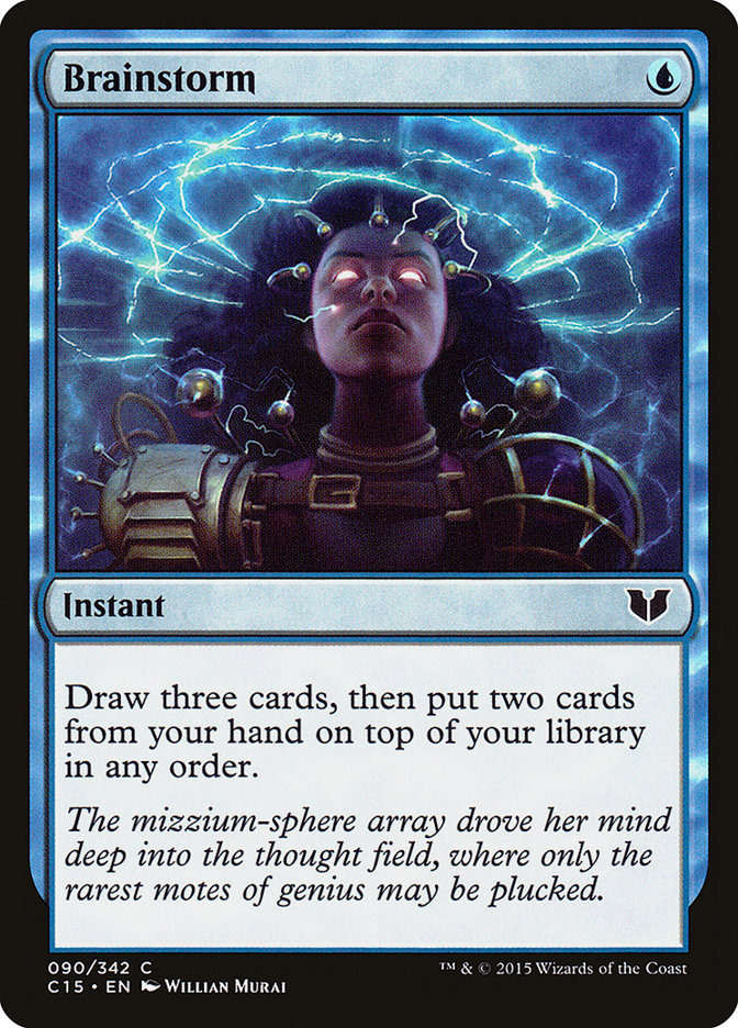 Brainstorm [Commander 2015] | Card Citadel