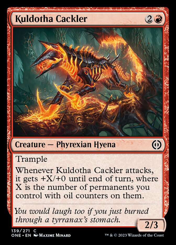 Kuldotha Cackler [Phyrexia: All Will Be One] | Card Citadel