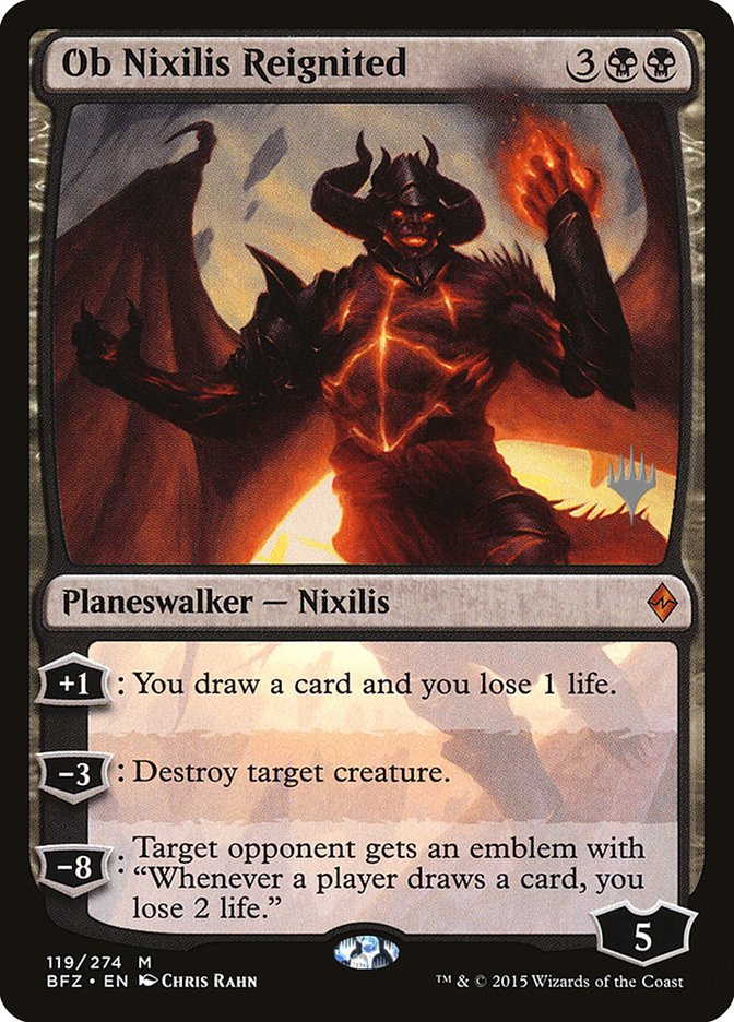 Ob Nixilis Reignited (Promo Pack) [Battle for Zendikar Promos] | Card Citadel