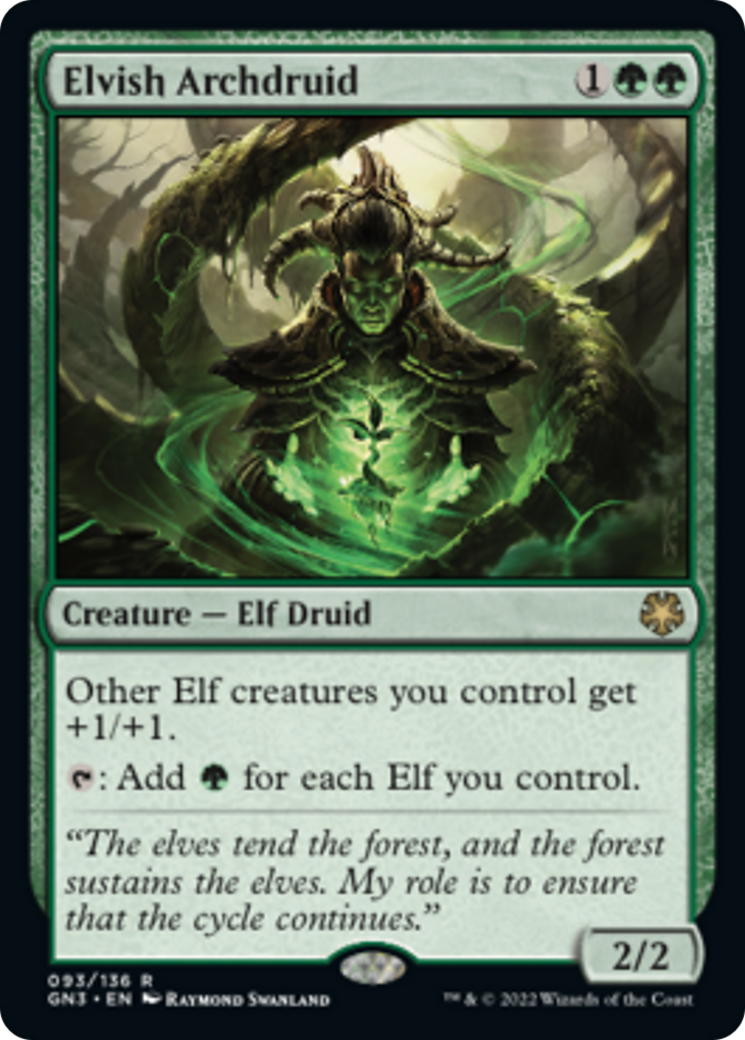 Elvish Archdruid [Game Night: Free-for-All] | Card Citadel