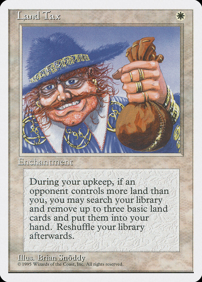 Land Tax [Fourth Edition] | Card Citadel