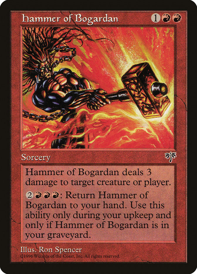 Hammer of Bogardan [Mirage] | Card Citadel