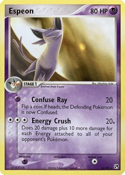 Espeon (16/100) [EX: Battle Stadium] | Card Citadel