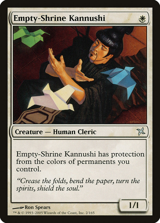 Empty-Shrine Kannushi [Betrayers of Kamigawa] | Card Citadel