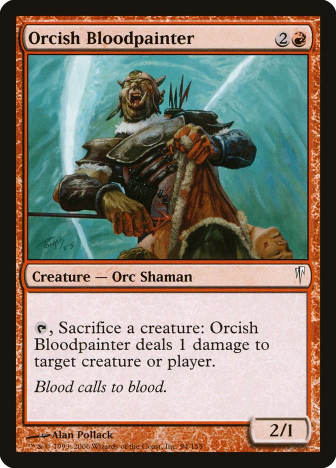 Orcish Bloodpainter [Coldsnap] | Card Citadel