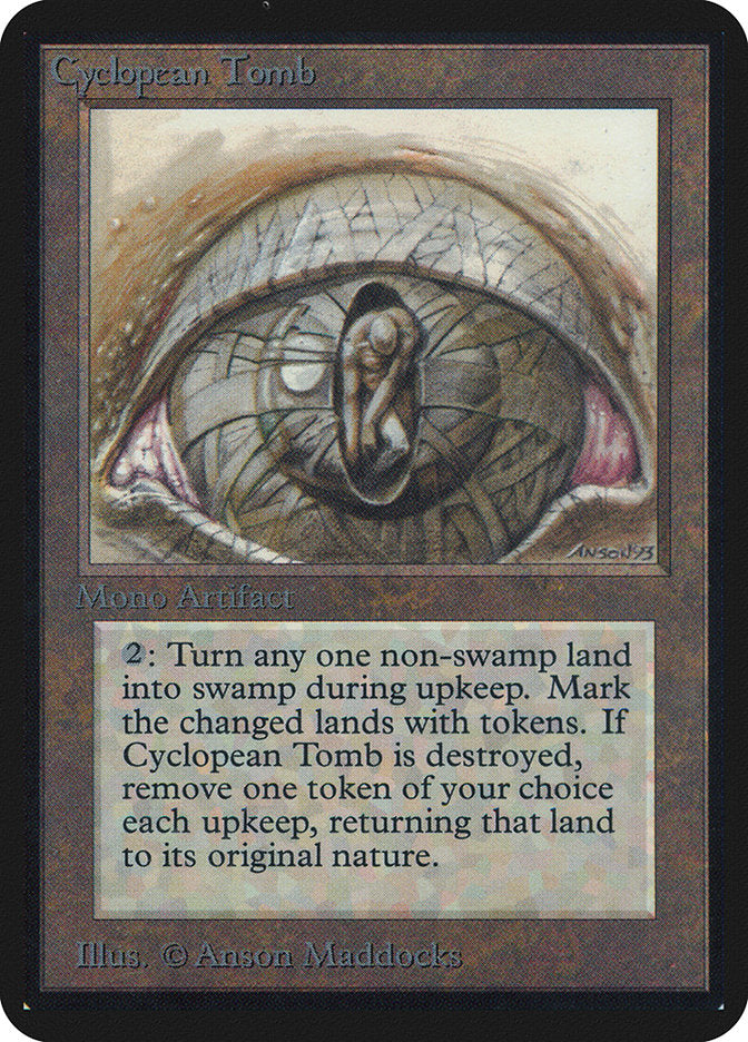 Cyclopean Tomb [Limited Edition Alpha] | Card Citadel