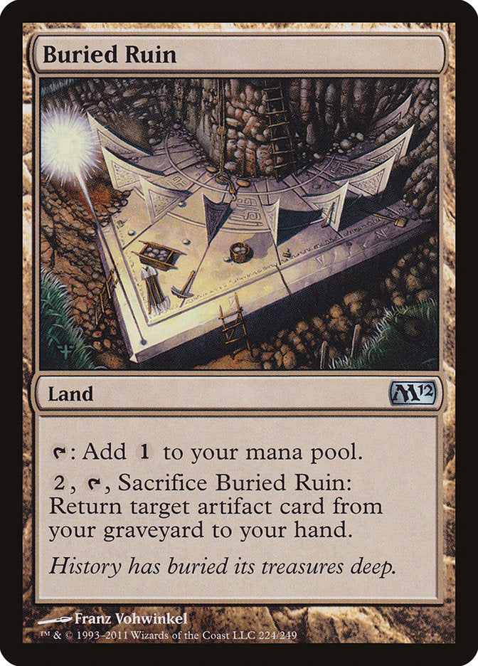 Buried Ruin [Magic 2012] | Card Citadel