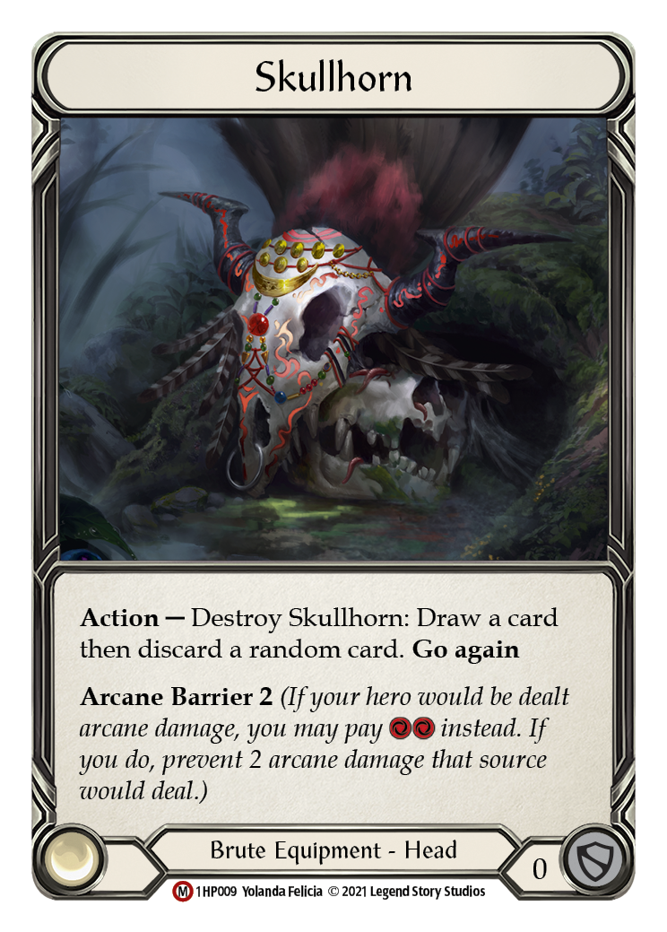 Skullhorn [1HP009] | Card Citadel