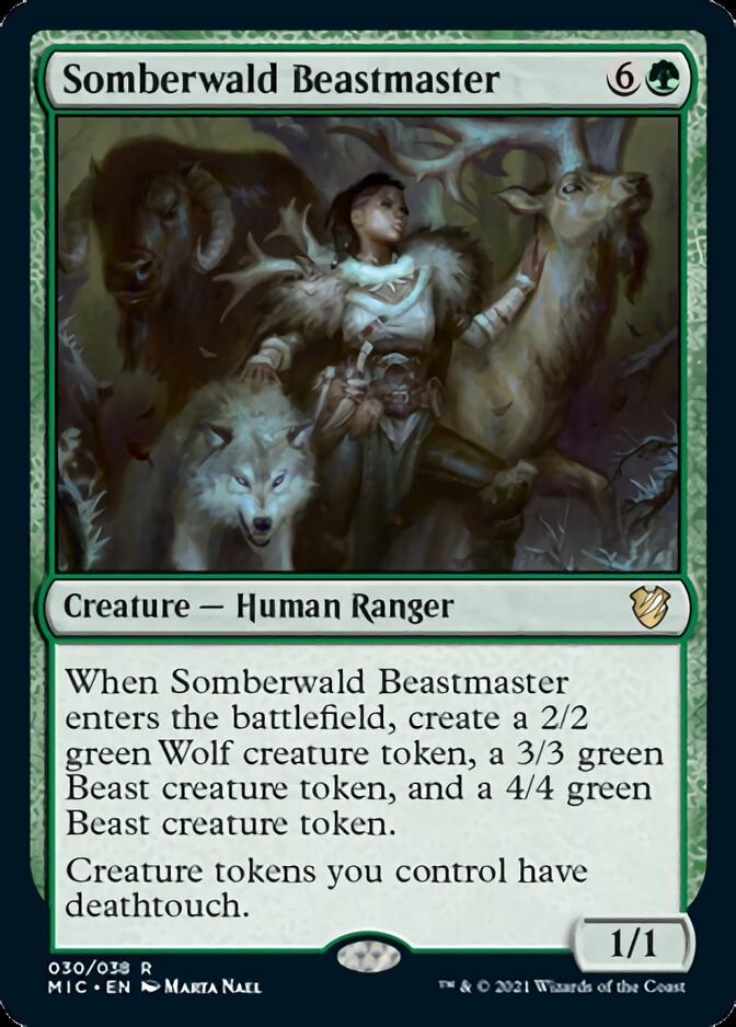 Somberwald Beastmaster [Innistrad: Midnight Hunt Commander] | Card Citadel