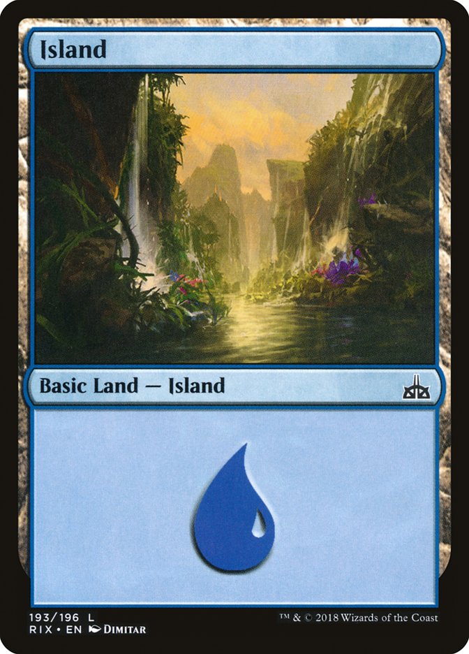 Island [Rivals of Ixalan] | Card Citadel