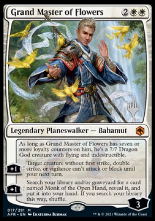 Grand Master of Flowers (Promo Pack) [Dungeons & Dragons: Adventures in the Forgotten Realms Promos] | Card Citadel