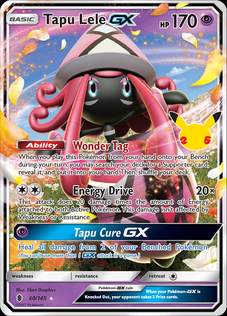 Tapu Lele GX (60/145) [Celebrations: 25th Anniversary - Classic Collection] | Card Citadel