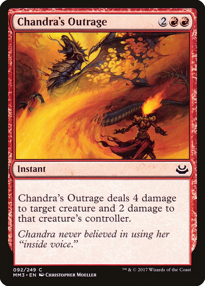 Chandra's Outrage [Modern Masters 2017] | Card Citadel