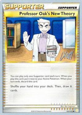 Professor Oak's New Theory (101/123) (Reshiphlosion - Christopher Kan) [World Championships 2011] | Card Citadel