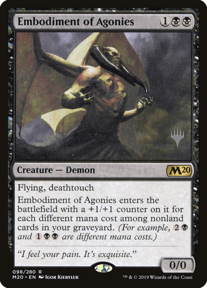 Embodiment of Agonies [Core Set 2020 Promos] | Card Citadel