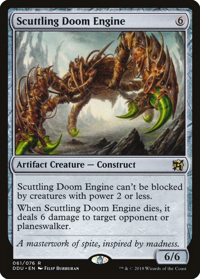 Scuttling Doom Engine [Duel Decks: Elves vs. Inventors] | Card Citadel