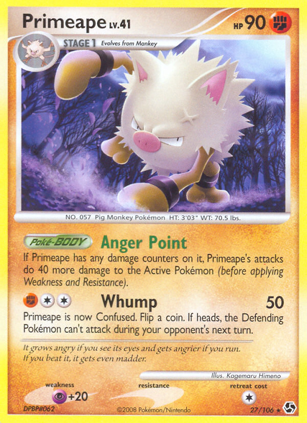 Primeape (27/106) [Diamond & Pearl: Great Encounters] | Card Citadel