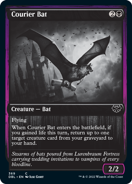 Courier Bat [Innistrad: Double Feature] | Card Citadel