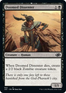 Doomed Dissenter [Jumpstart 2022] | Card Citadel