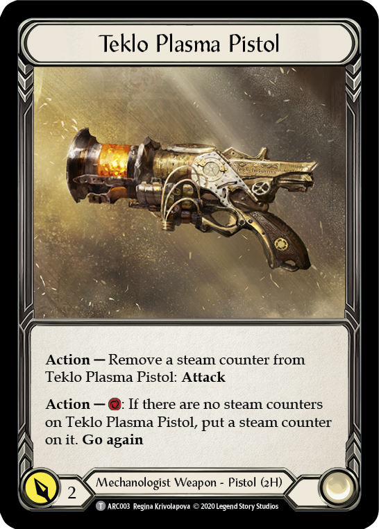 Kano // Teklo Plasma Pistol [U-ARC114 // U-ARC003] Unlimited Normal | Card Citadel